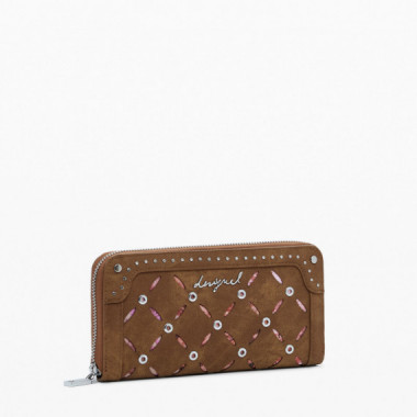 Desigual Monedero troquelado tachuelas grande 25WAYP34-6011