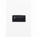 Desigual Monedero efecto piel bordados mediano 25WAYP35-2000