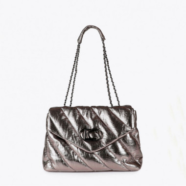 Lola Casademunt Bolso con solapa en tejido LF2504042-0M4