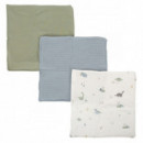 Toallita Bebe 30x30 3unds Bimbidreams