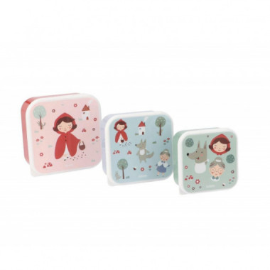 3 Cajas Almuerzo Tutete