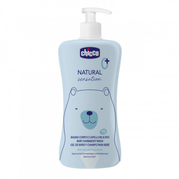Gel Y Champú Natural Sensation 500 Ml. Chicco