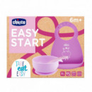 Set Vajilla Silicona Easy Start Chicco