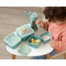 Set Porta-alimentos 4 Unidades Kiokids