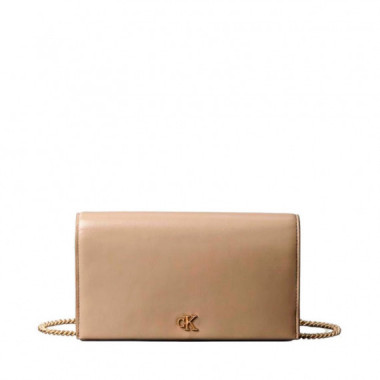 Cartera de cadena con monograma