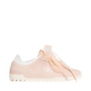 Zapatillas de running de ante con organza
