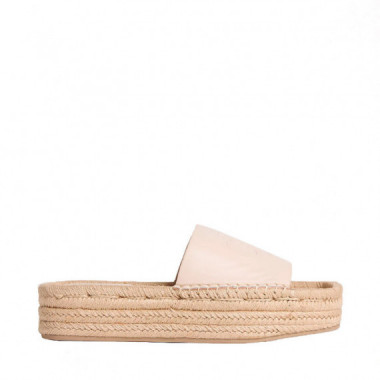 Ebeth - Sandalias de cu&ntilde;a tipo alpargatas