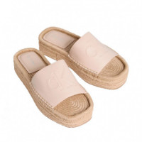 Ebeth - Sandalias de cuña tipo alpargatas