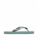 Arwa - Chanclas metalizadas perladas