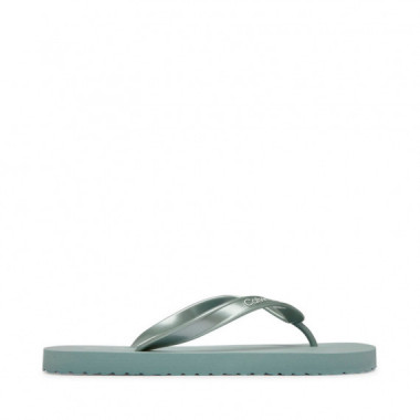 Arwa - Chanclas metalizadas perladas