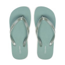 Arwa - Chanclas metalizadas perladas