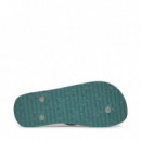 Arwa - Chanclas metalizadas perladas