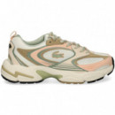 DEPORTIVO PIEL+NYLON MULTI BLANCO