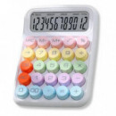 CALCULADORA SANDA TECLAS COLORES