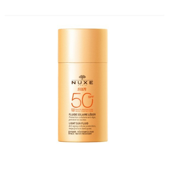 NUXE SUN FLUIDO LIGERO ROSTRO SPF 50 1 ENVASE 50 ML