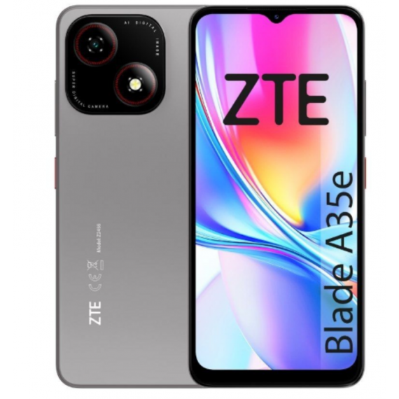 Smartphone ZTE Blade A35E 6.52" 2GB/32GB Dual Nano SIM 5000 mAh Gris