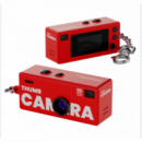 Cámara Mini Swiss+Go Compacta Digital Llavero 12MP Pantalla 0.96" 62x25x20mm Rojo SWI400222