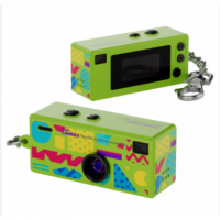 Cámara Mini Swiss+Go Compacta Digital Llavero 12MP Pantalla 0.96" 62x25x20mm Verde SWI400224