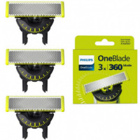 PHILIPS QP430/50 Recambios Cuchillas Oneblade 360 Pack 3 Unidades