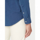 INDIGO SEERSUCKER SHIRT INDIGO