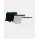 LCHB 3PK SOLID BOXER BRIEF BLANC