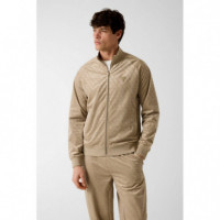 COCHISE FULL ZIP SWEAT 4G IMPRESSED BEIG