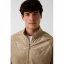 COCHISE FULL ZIP SWEAT 4G IMPRESSED BEIG