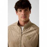 COCHISE FULL ZIP SWEAT 4G IMPRESSED BEIG