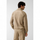 COCHISE FULL ZIP SWEAT 4G IMPRESSED BEIG