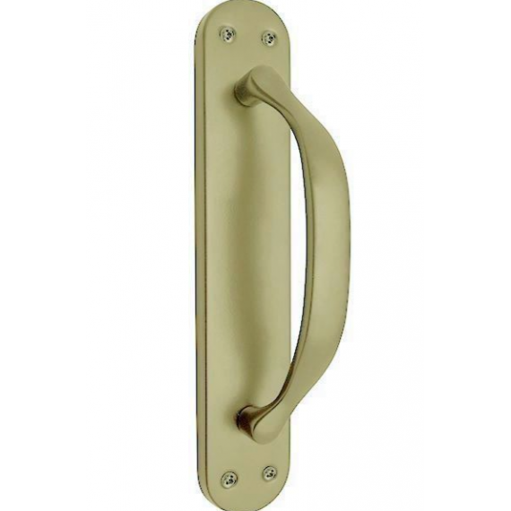 Manillon Con Placa Laton Mate