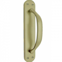 Manillon Con Placa Laton Mate