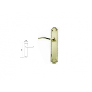 Manilla Oro Con Placa Mod 2