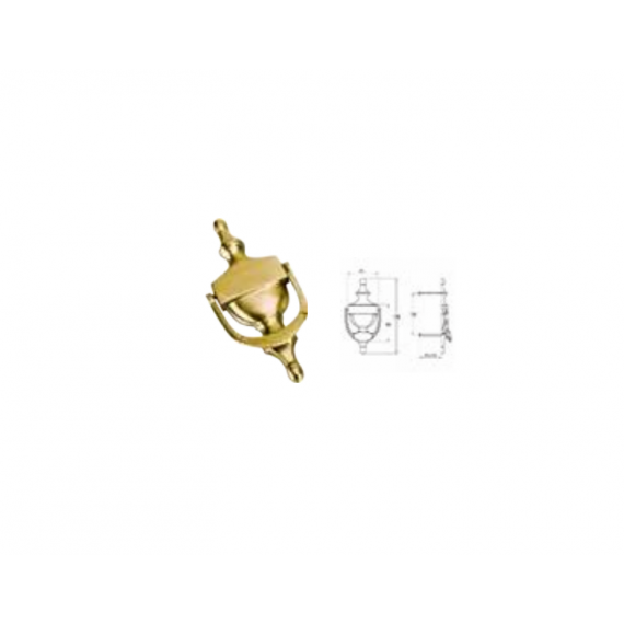 Llamador Mod 757 De Laton