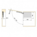 Compas Altius Lift Fuerza 1100-2900 Blanco.
