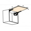 Compas Altius Lift Fuerza 1100-2900 Blanco.
