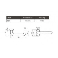 Manilla C/r.oval.mod.807 "u" Inox Mha