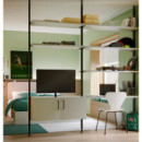 Jgo.3 Estantes+modulo.sop.zero Negro