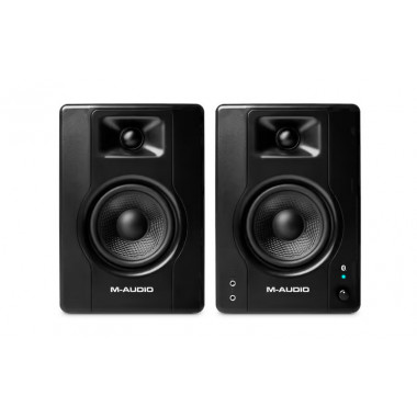 Monitor Amplificador M-AUDIO 4"+TW 1" 25WX2 Pareja