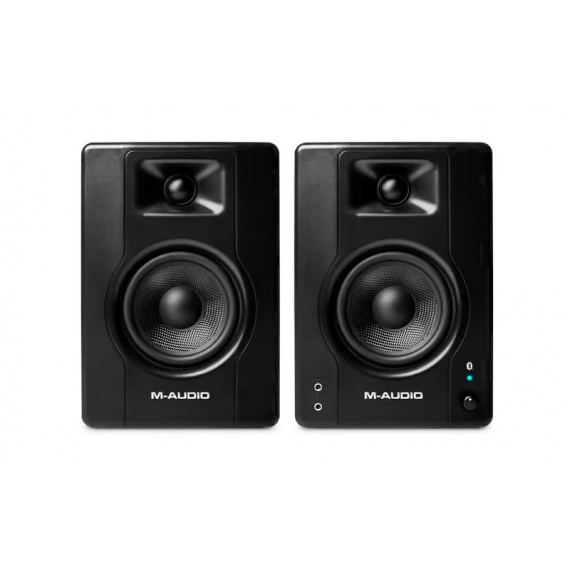 Monitor Amplificador M-AUDIO 4"+TW 1" 25WX2 Pareja