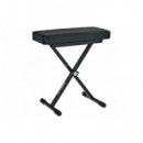 Banqueta Teclado Regulable Quik Lok Negra 480-580  QUIKLOK