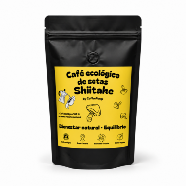 Caf&eacute; Ecol&oacute;gico con Shiitake - Coffee Fungi