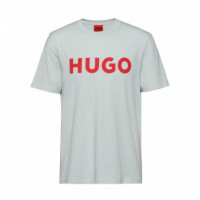 HUGO RED Camiseta con Logo Estampado 50467556-331