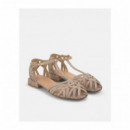 Alma en Pena Sandalias Beige V2651800- CAMEL