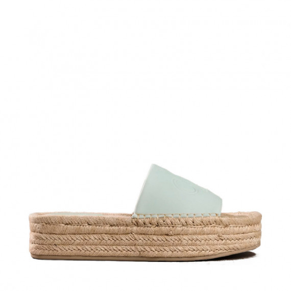 Ebeth - Chanclas de cuña tipo alpargatas