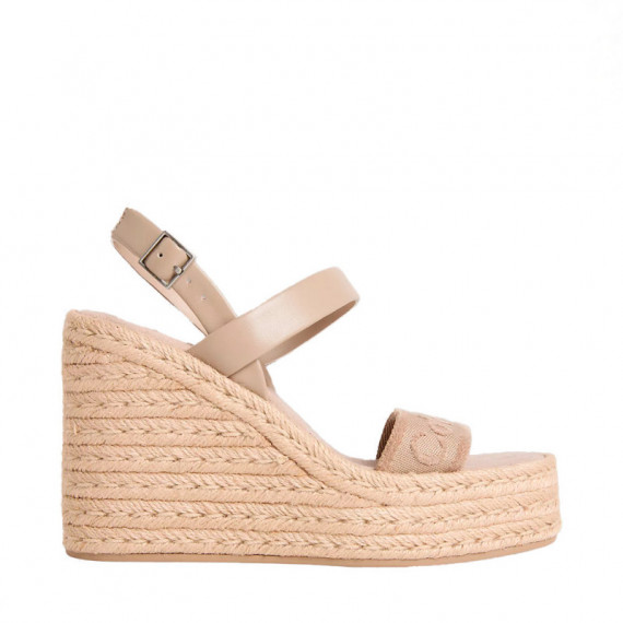 Elisabeth - Sandalias de cuña tipo alpargatas