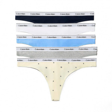 Pack de 5 Tangas - Icon Logo  CALVIN KLEIN