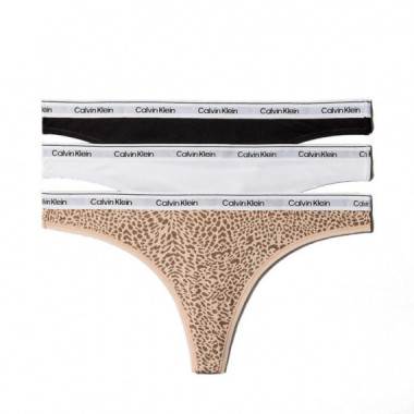 Pack de 3 Tangas - Icon Logo  CALVIN KLEIN