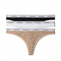 Pack de 3 Tangas - Icon Logo  CALVIN KLEIN