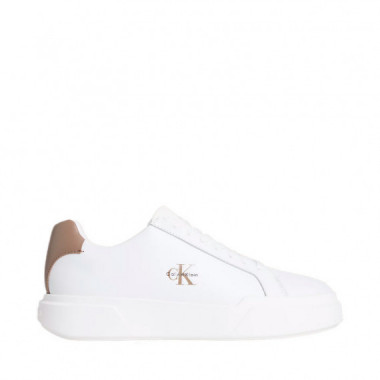 Zapatillas de piel con logo distintivo