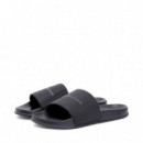 Chanclas texturizadas con logo